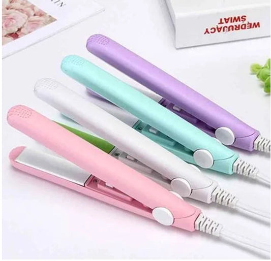 Mini chapinha prancha de cabelo portátil + Case Transporte