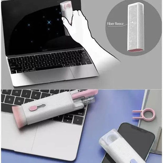 Kit De Escova De Limpeza De Teclado e Fones