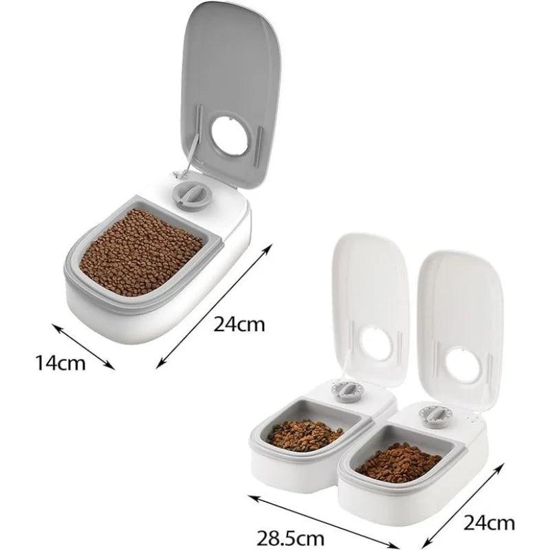 Dispensador de comida com time