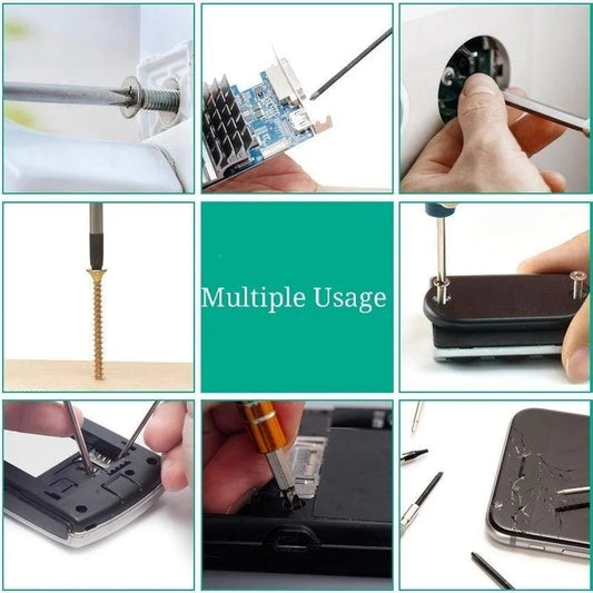 Conjunto Chaves de Fenda de Precisão 32 em 1