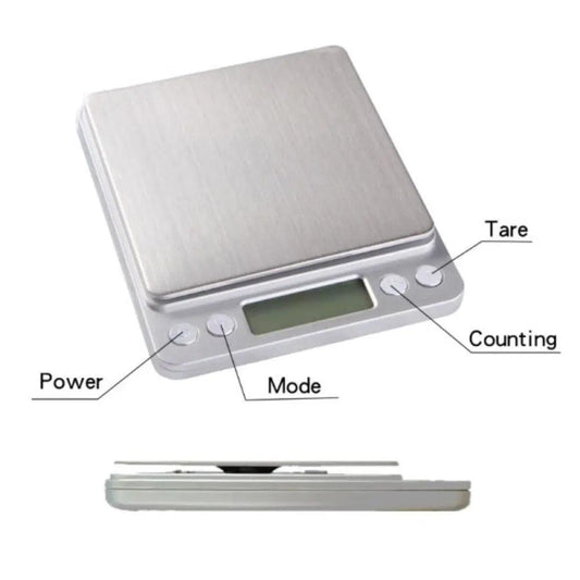 Mini Balança Digital Diamond Alta Precisão 0,1g Até 2000g