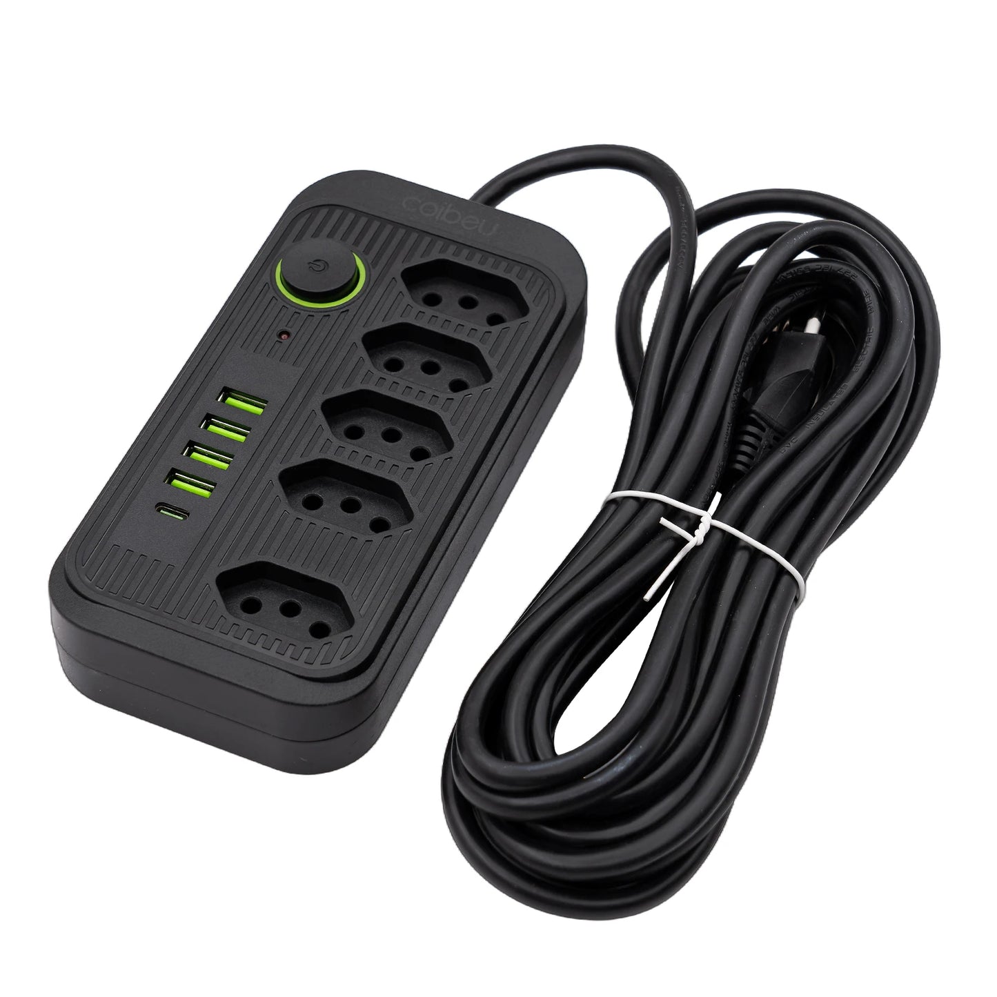 Extensão com Filtro de Linha e Porta USB
