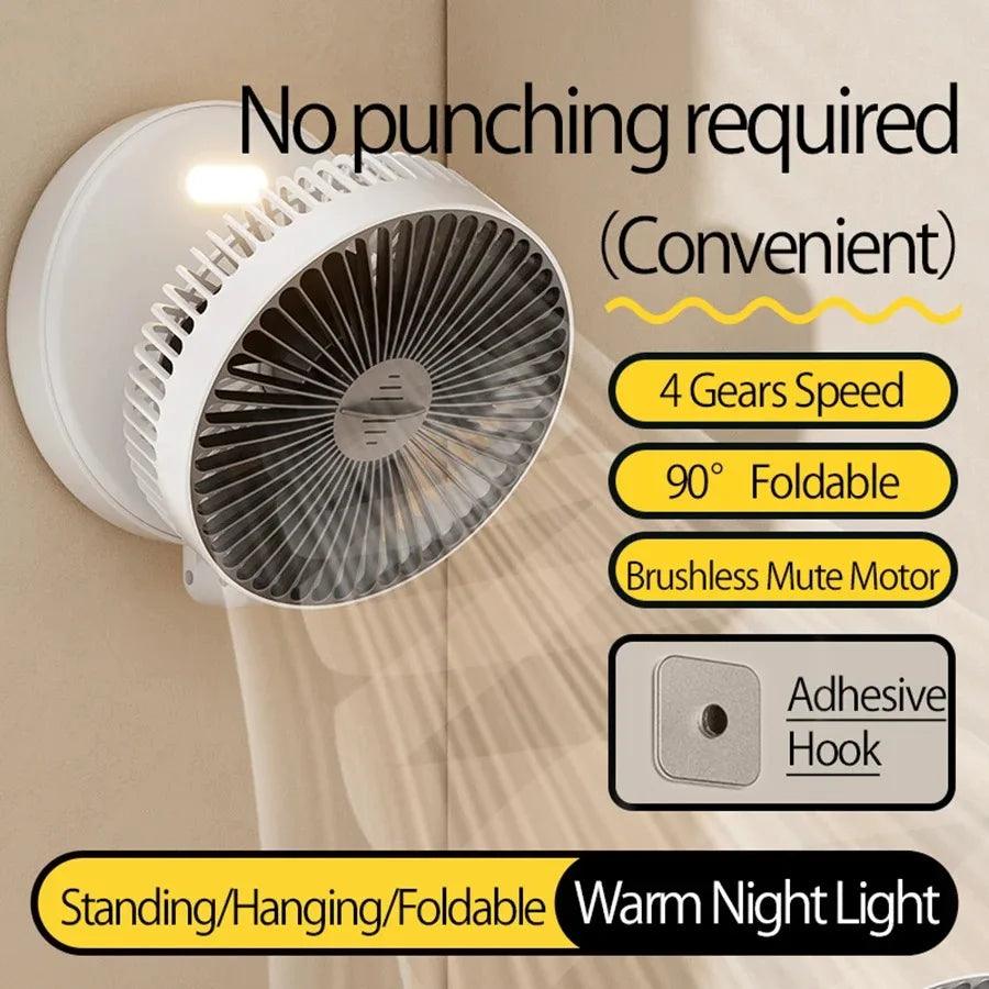 Circulador de ar e Ventilador portátil multifuncional