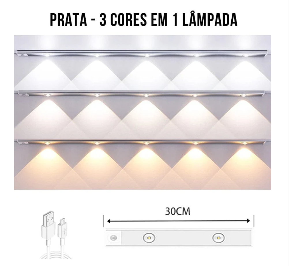 Lâmpada com sensor de movimento