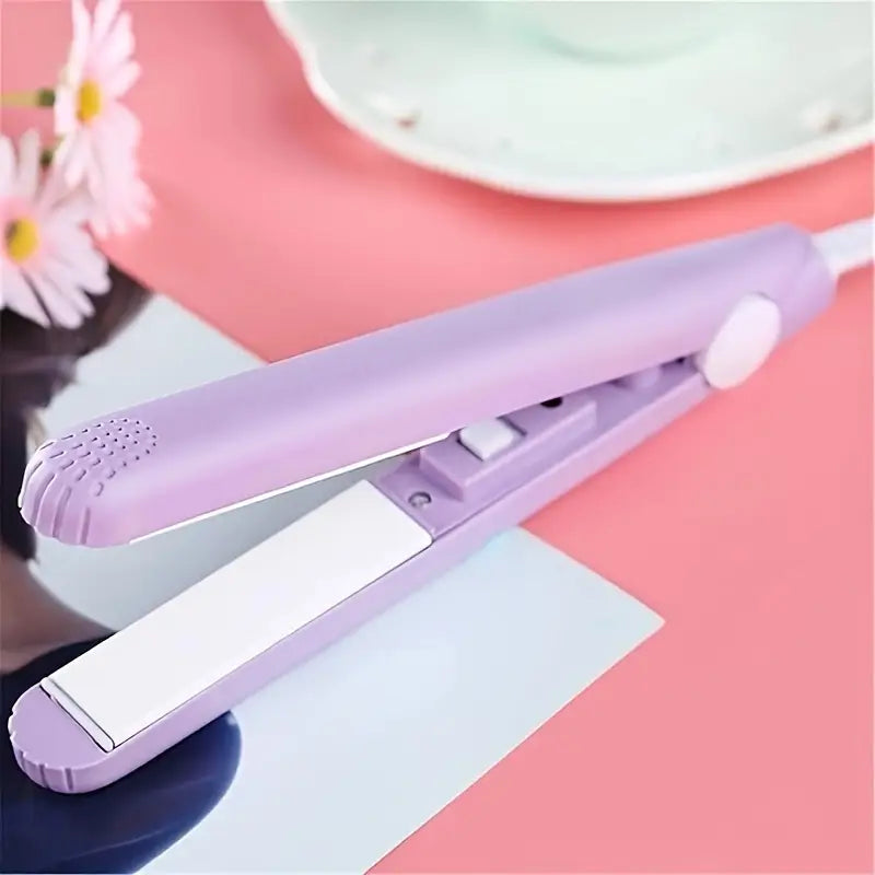 Mini chapinha prancha de cabelo portátil + Case Transporte