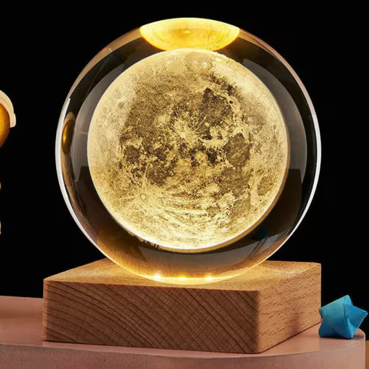 Luminária Bola de Cristal 3D (tamanho g)