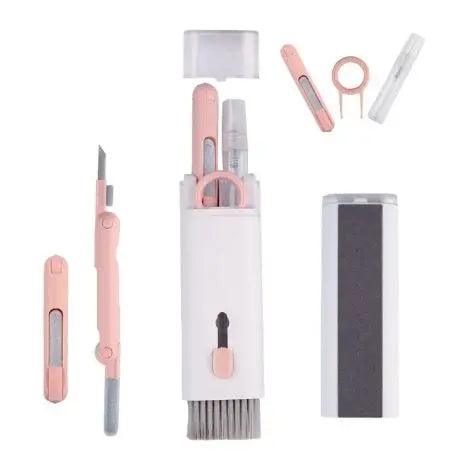 Kit De Escova De Limpeza De Teclado e Fones