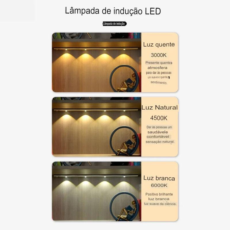 Lâmpada com sensor de movimento