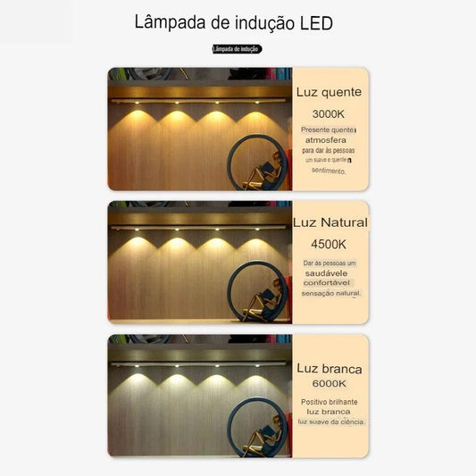 Lâmpada com sensor de movimento