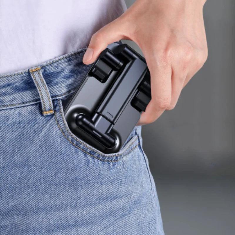 Suporte para celular e tablet de mesa ajustável