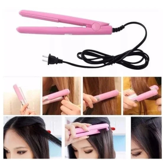 Mini chapinha prancha de cabelo portátil + Case Transporte