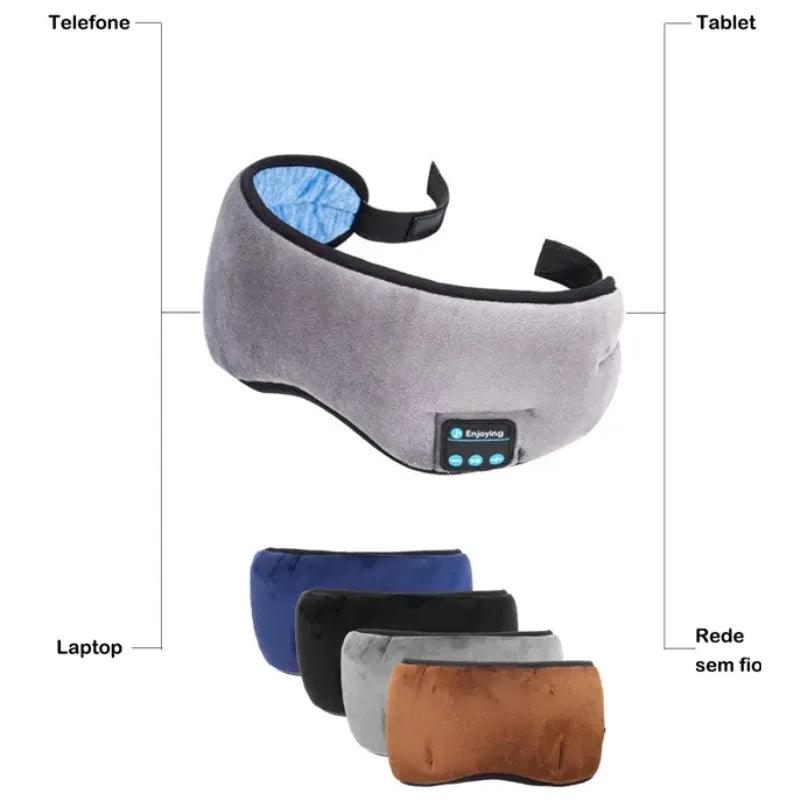 Máscara para Dormir com Fone de Ouvido Bluetooth - Primemax