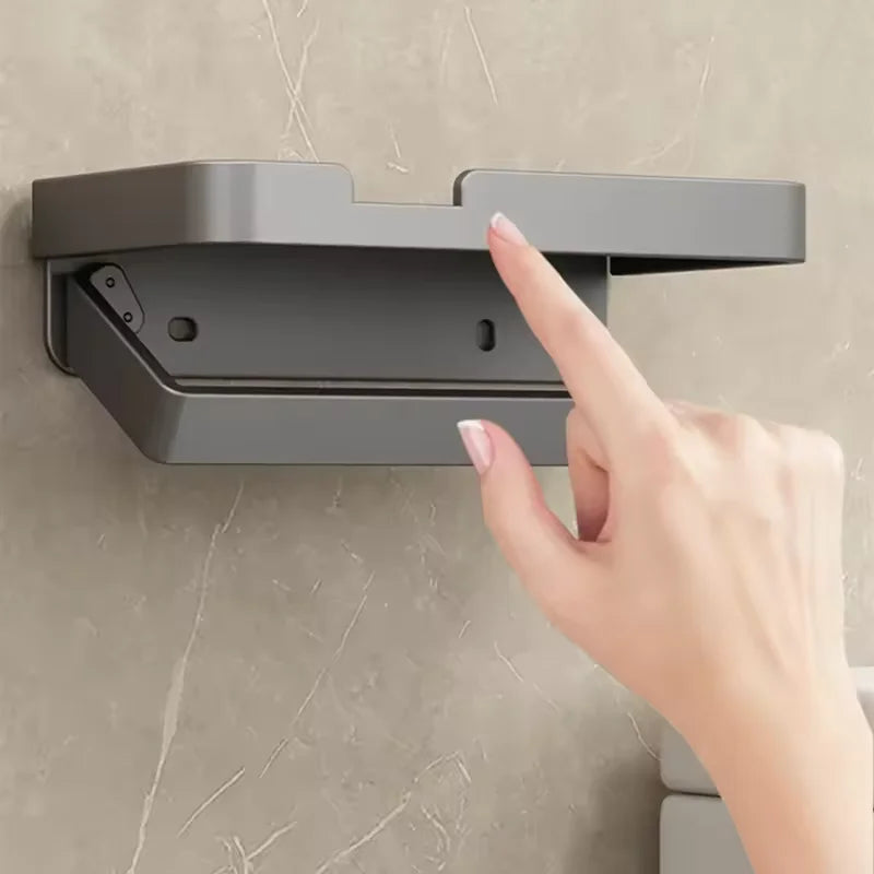 Suporte de Papel Higiênico com Prateleira