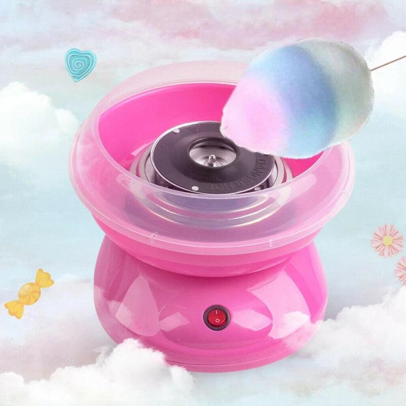 Máquina de Algodão Doce Portátil Elétrica para Festas e Eventos 110v