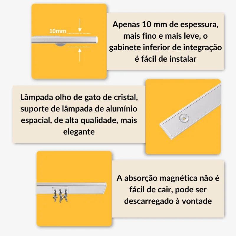 Lâmpada com sensor de movimento