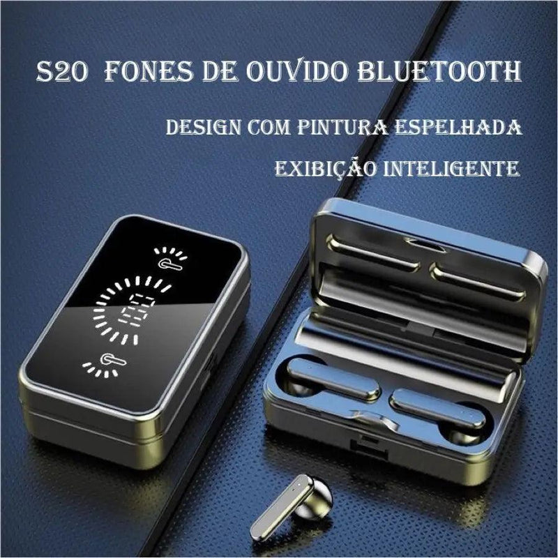 Fone Bluetooth S20 TWS Premium