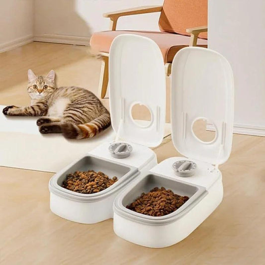 Dispensador de comida com time