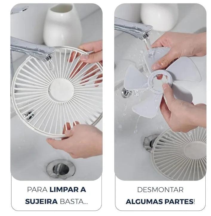 Ventilador Portátil Recarregável