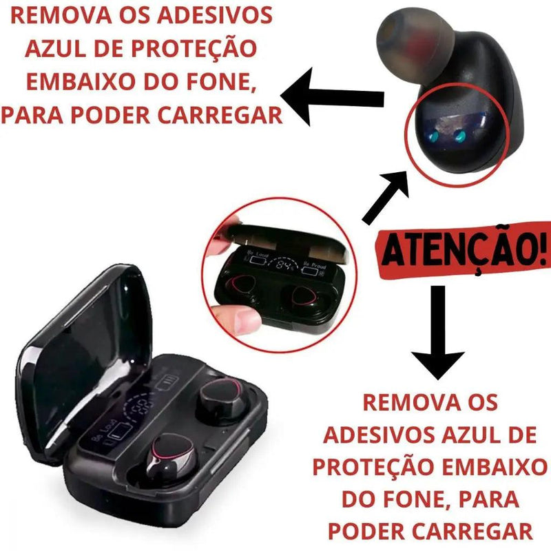 Fone De Ouvido bluetooth TWS M10