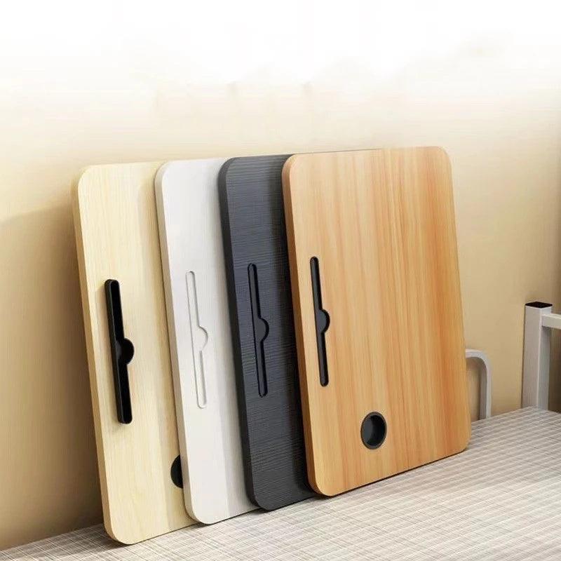 Mesa  Dobrável para cama - Notebook Home Office Com Suporte Para Copo
