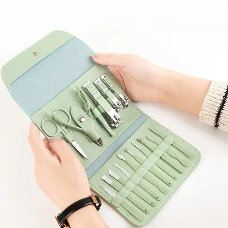Jogo de Manicure e Pedicure 16 Peças