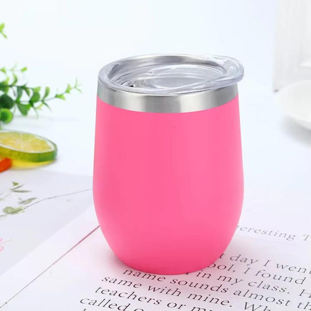 Copo térmico de Inox com capacidade 240ML com tampa