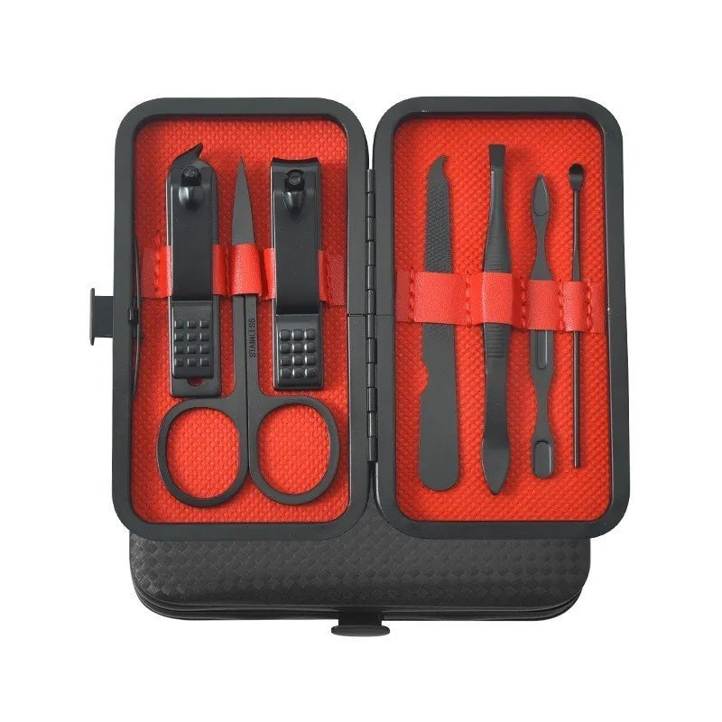 Kit de cortador de unha em carbono + Estojo