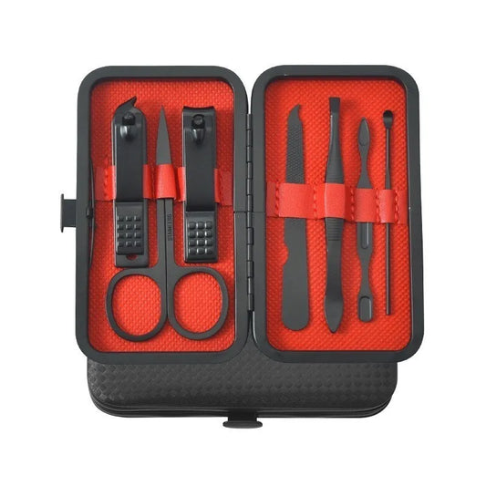 Kit de cortador de unha em carbono + Estojo