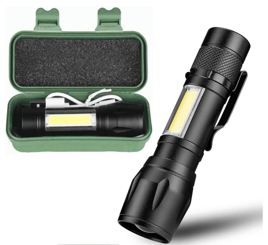 Mini Lanterna Led Tática  recarregável