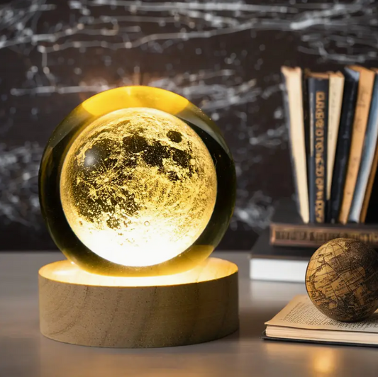 Luminária Bola de Cristal 3D (tamanho g)
