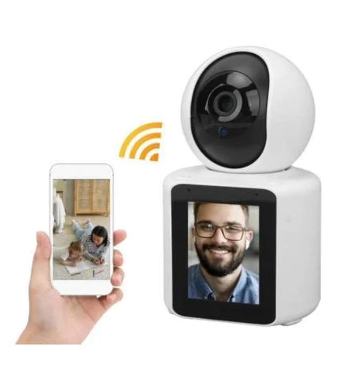 BabaConecta Live - Câmera inteligente com vídeo chamada integrada