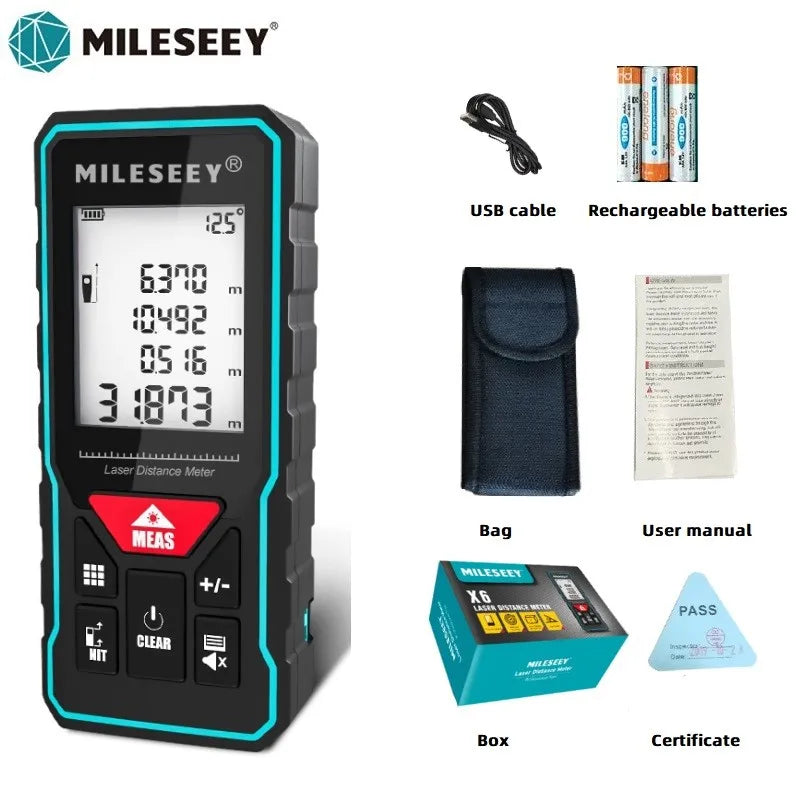 Medidor de Distância a Laser Mileseey