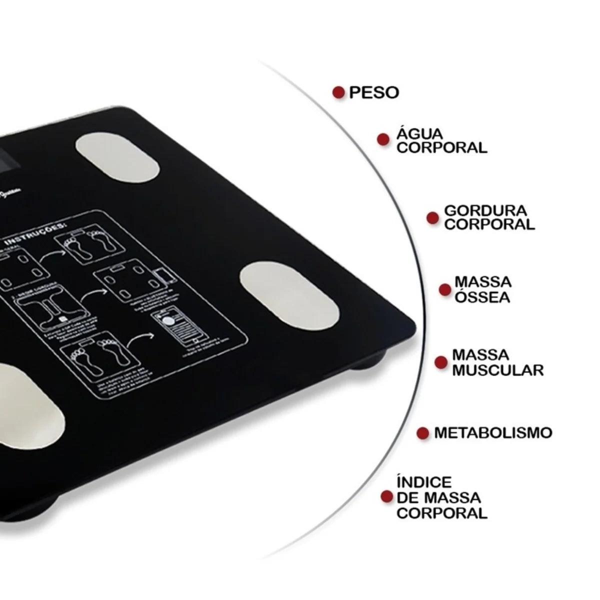 Balança Digital Corporal Bluetooth