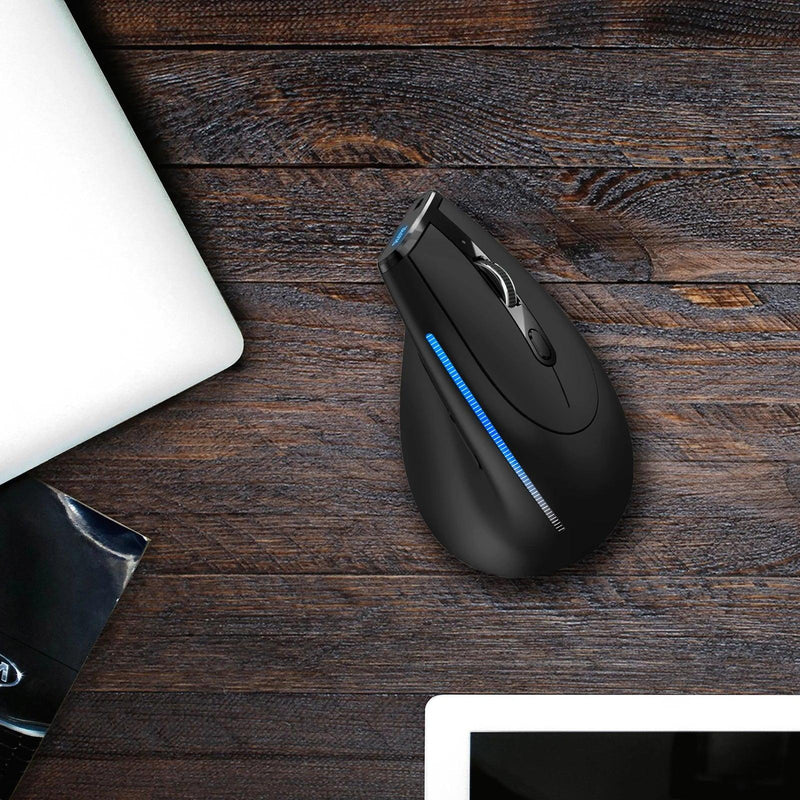 Mouse Ergonômico Zelotes - F36A Wireless