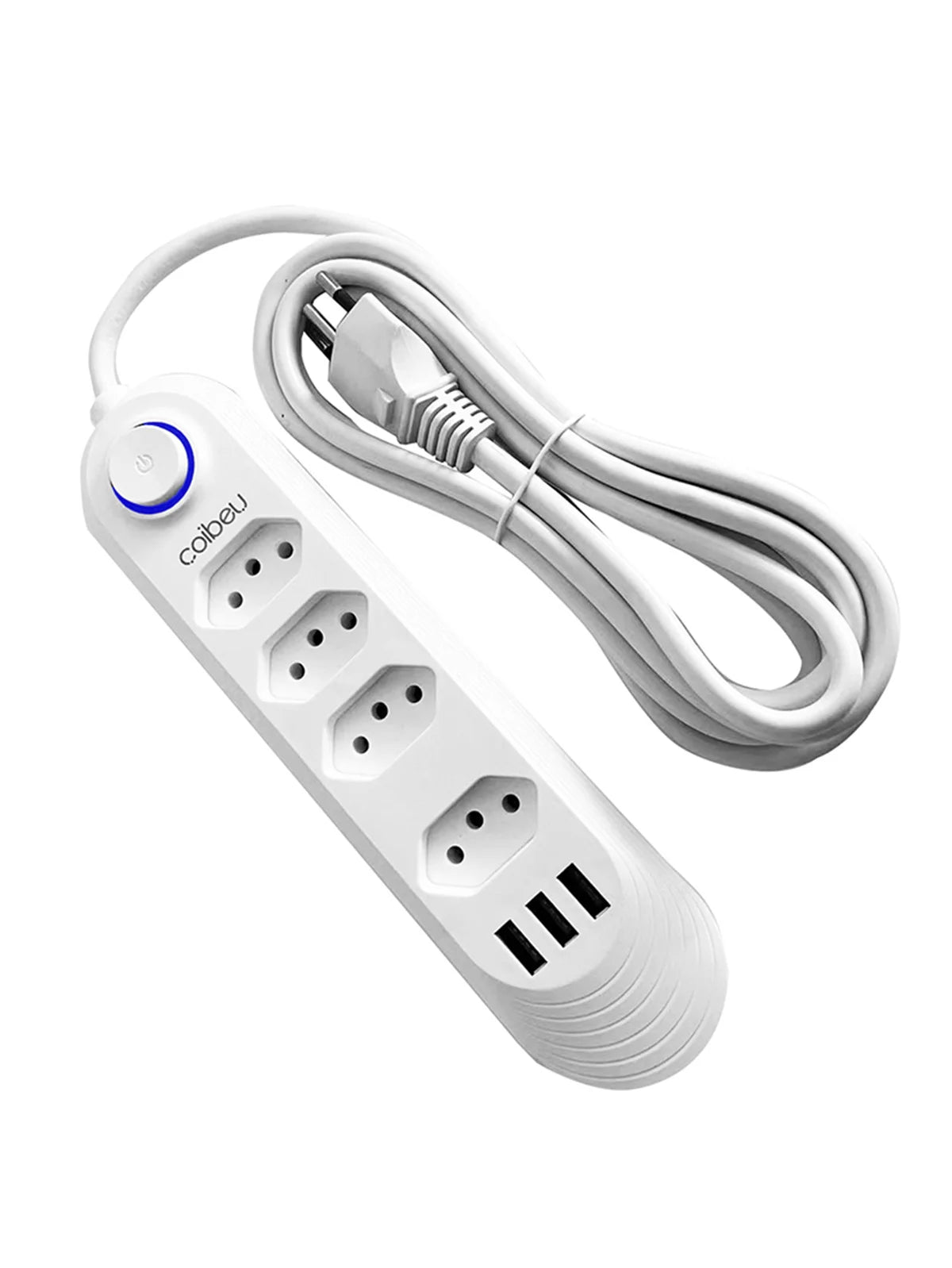 Extensão com Filtro de Linha e Porta USB