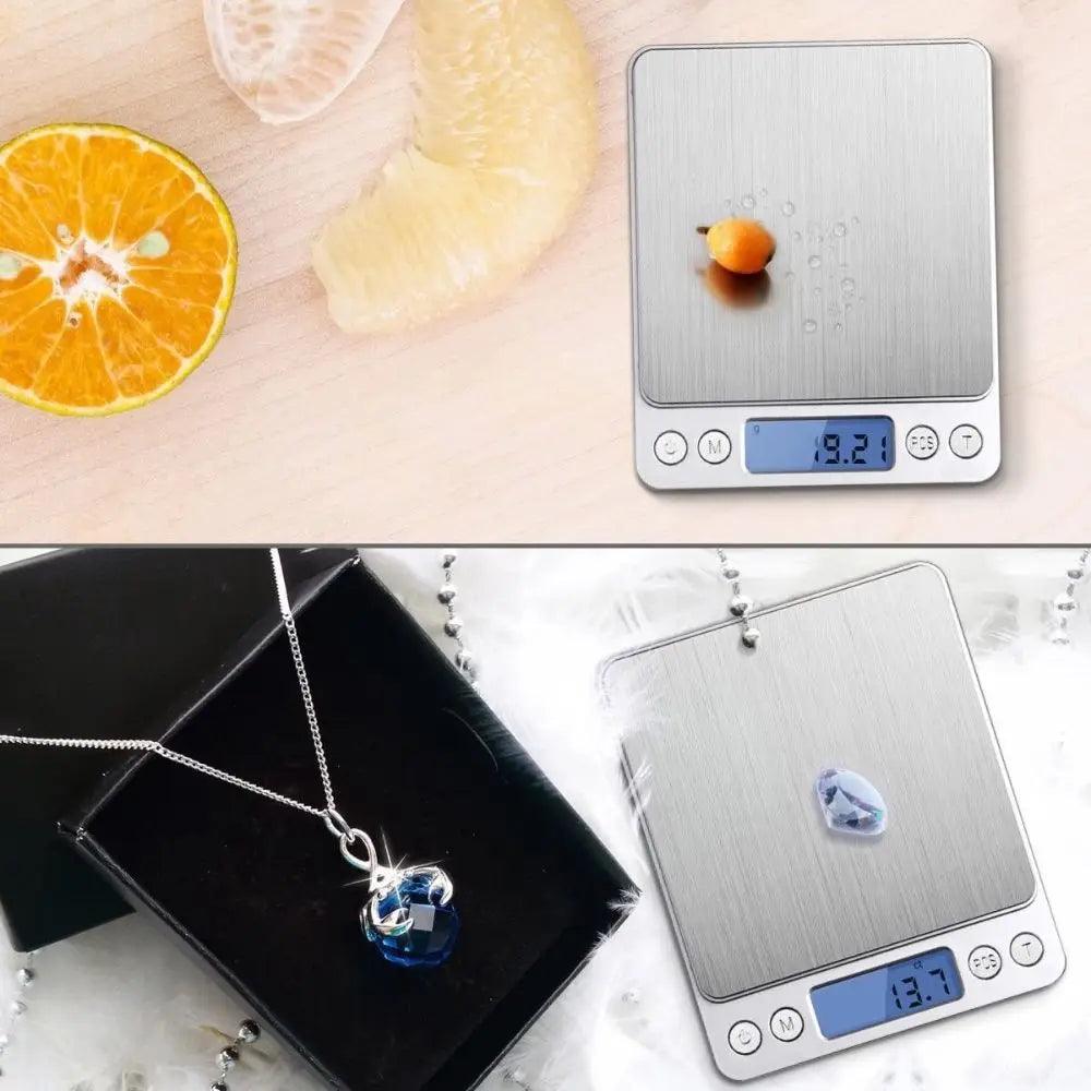 Mini Balança Digital Diamond Alta Precisão 0,1g Até 2000g
