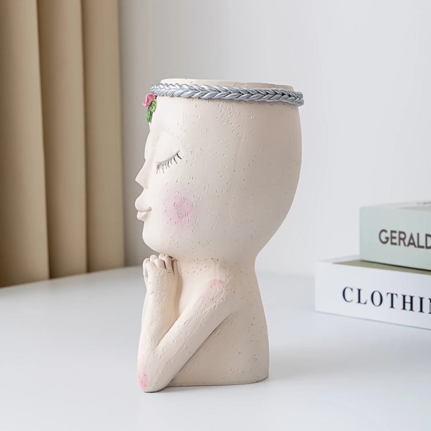 Vaso Rosto Feminino