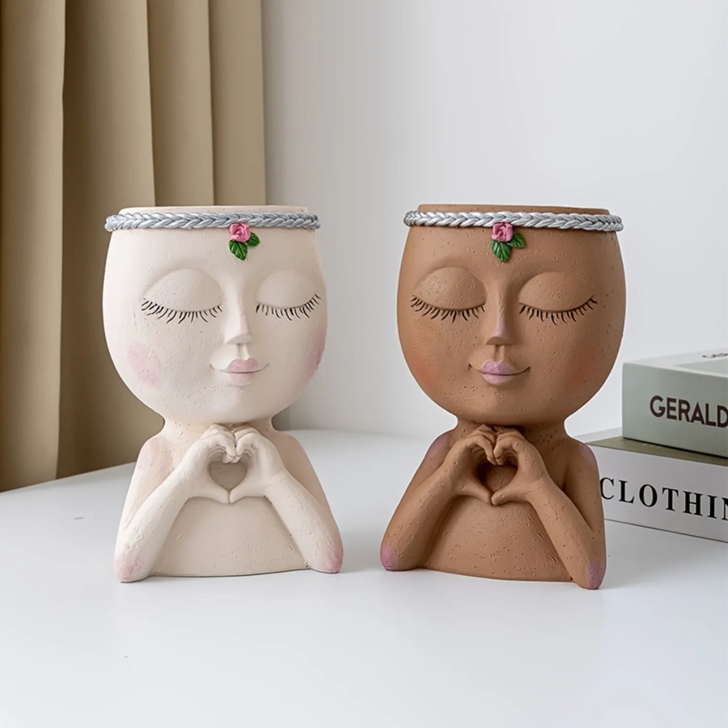 Vaso Rosto Feminino