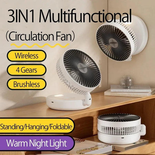 Circulador de ar e Ventilador portátil multifuncional