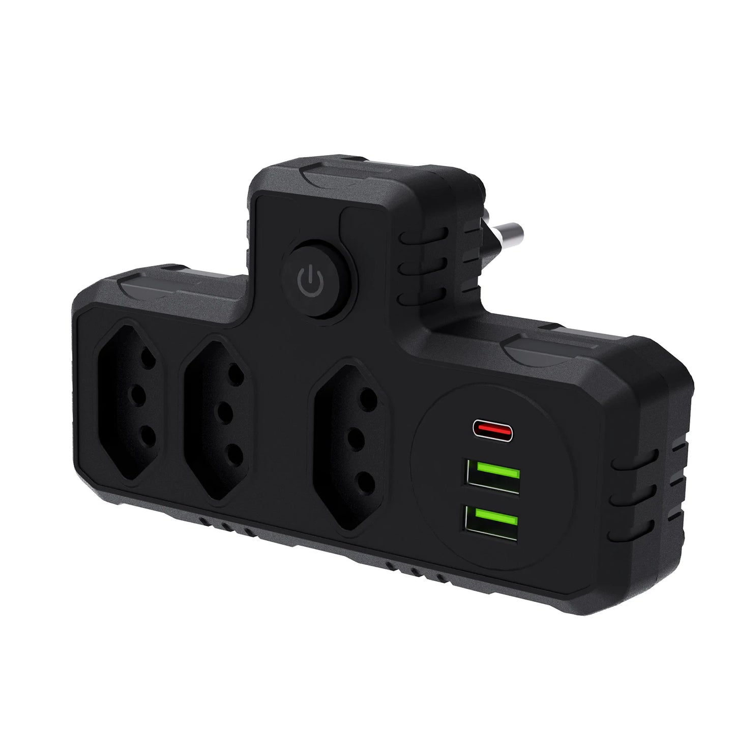 Extensão com Filtro de Linha e Porta USB