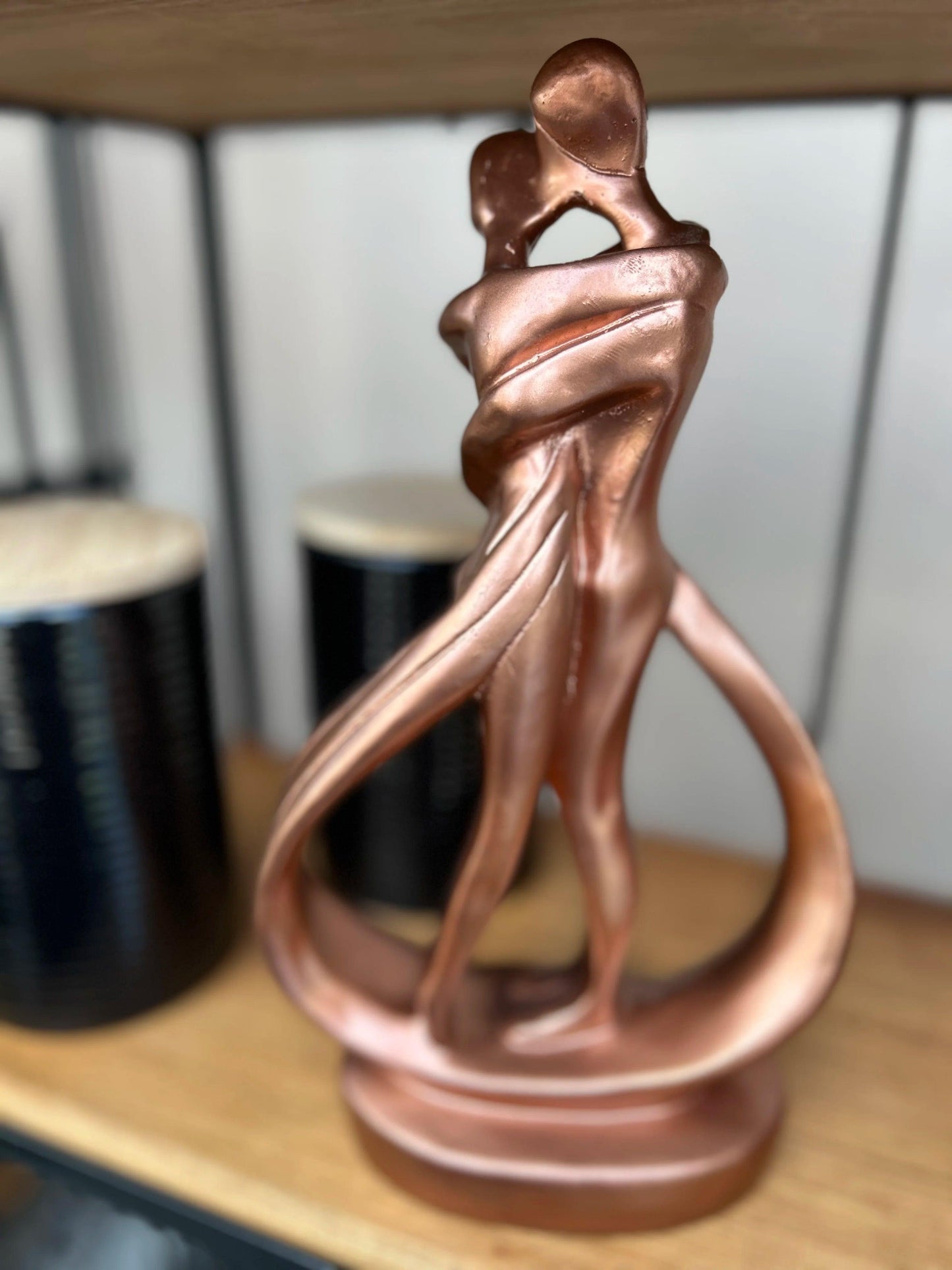 Escultura Luxo - "Casal apaixonado"