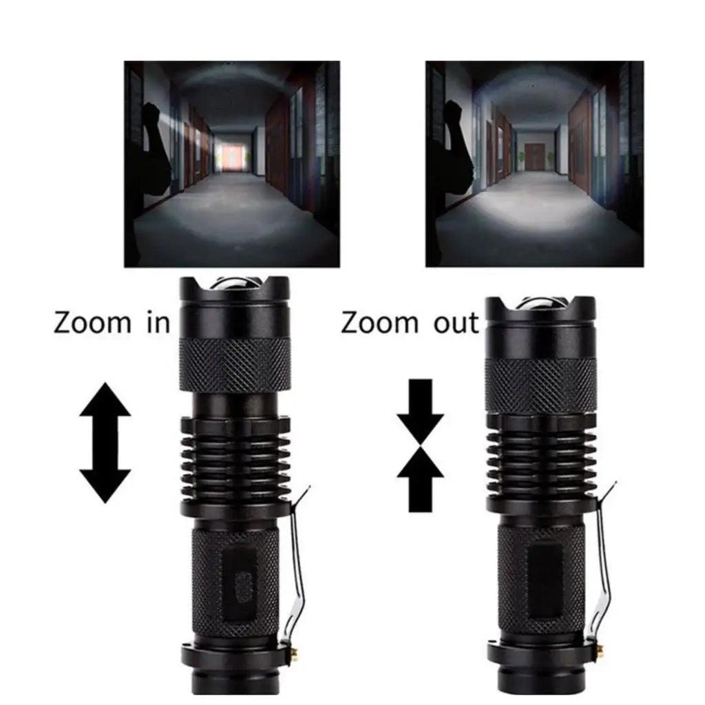 Mini Lanterna Led Tática  recarregável
