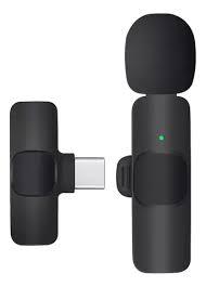 Microfone sem fio com lapela para Smartfone  Android/Iphone ou PC